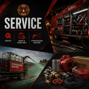 Service, Maint & Spare Part, Hydroseeding Machine