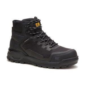 Sepatu Safety Motoris - Brand Caterpillar  HItam